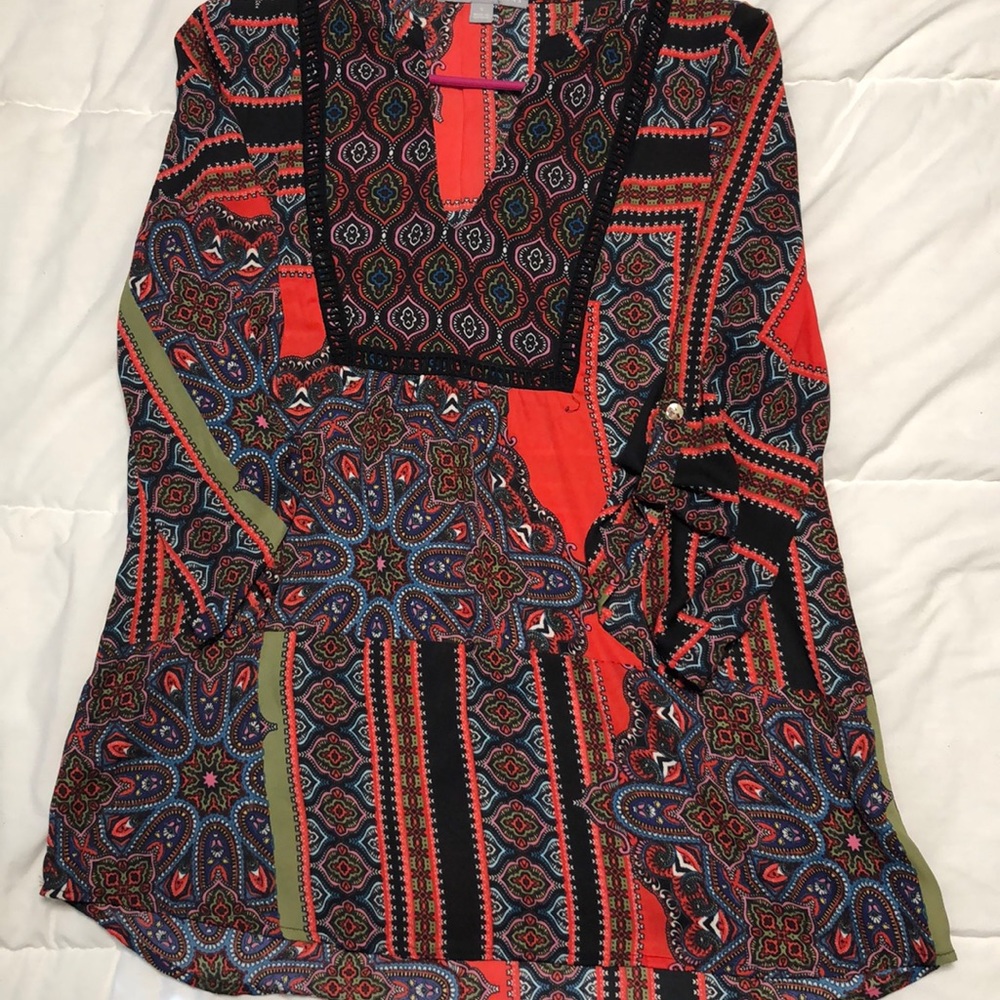 Quarter length blouse